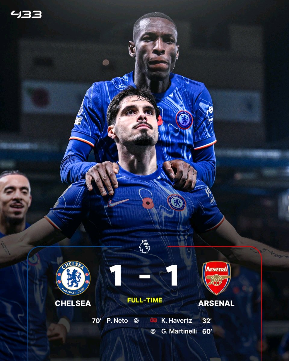 切尔西主场零封对手，完成完美防守