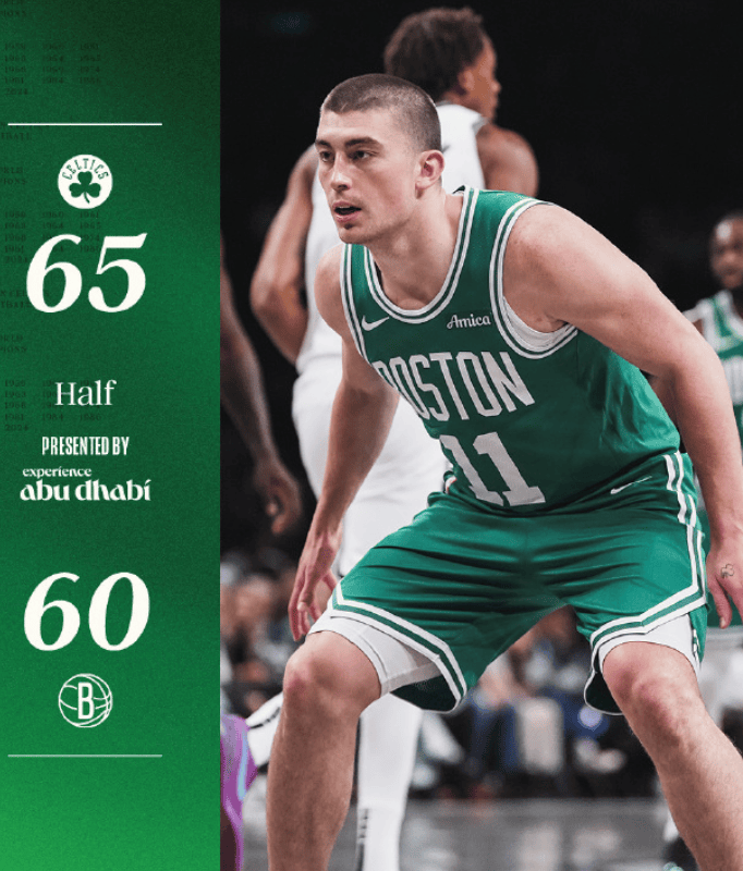 篮网完胜广东队，塔图姆刷新纪录